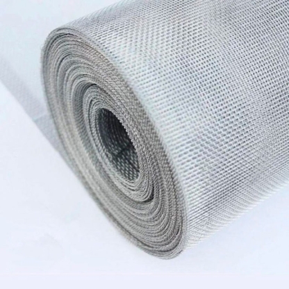 Сетка алюминиевая декоративная с черной с мелкой ячейкой в листах 5х25х25 мм в&nbsp;Уфе

