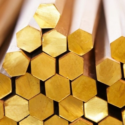 Шестигранник латунный тянутый мягкий Л63 7,5 мм ГОСТ 2060-2006 в&nbsp;Уфе

