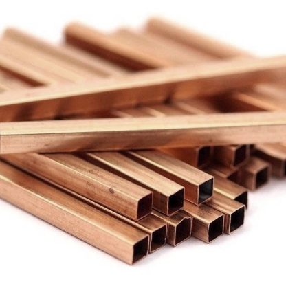 Труба профильная бронзовая прессованная прямоугольная БрО3Ц7С5Н1 85х65х4 мм в&nbsp;Уфе

